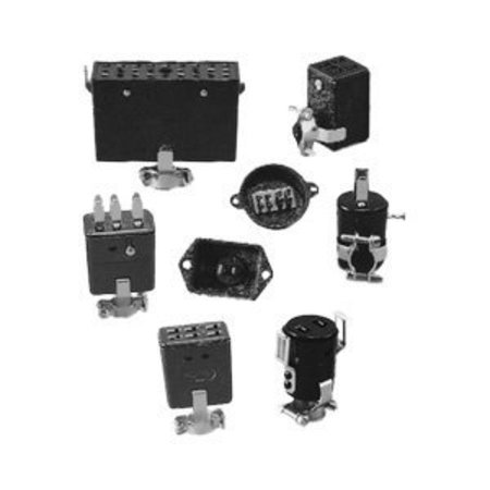 CONNECTIVITY SOLUTIONS Rack And Panel Connector, 3 Contact(S), Male, Solder Terminal, Plug P-303H-CCT-L